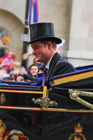 Prince Harry at The Queen's Jubilee